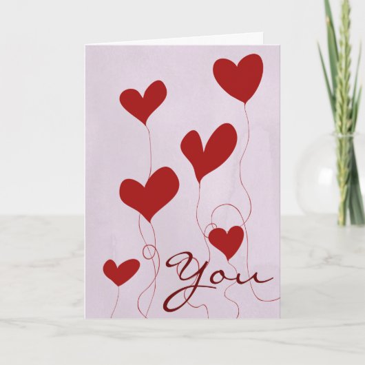 Je bent het licht feestdagen kaart (Voorkant)