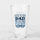Je bent het Man vader het oude Man maar nog steeds Glas (Voorkant)
