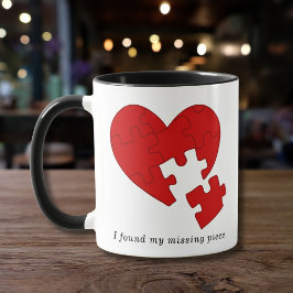 Je bent het ontbrekende stuk in mijn leven - Love Mok