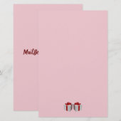 Je bent het perfecte geschenk voor mij briefpapier (Voorkant / Achterkant)