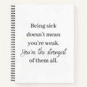 Je bent het sterkste van al die Notitieboeken (Voorkant)