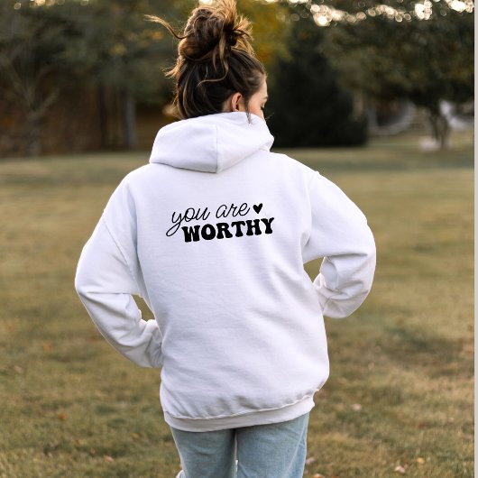 Je bent het Waard, Christelijk Leven Hoodie