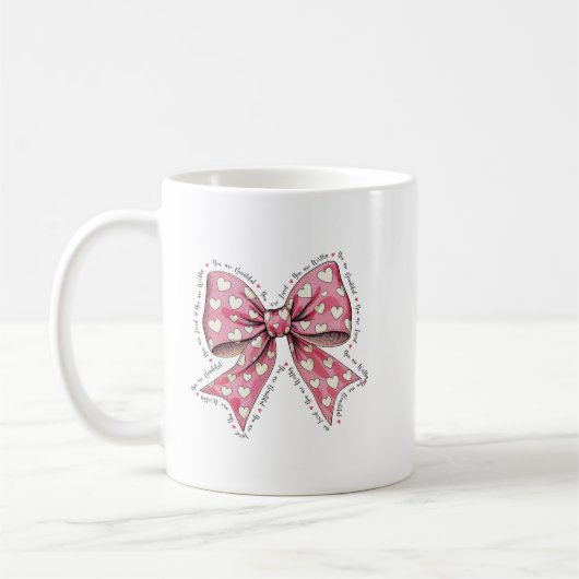 Je bent het waard dat je mooi bent koffiemok (Links)