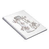 Je bent het zout van de aarde - Matthew 5:13 Notitieboek (Rechterzijde)