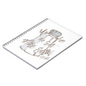 Je bent het zout van de aarde - Matthew 5:13 Notitieboek (Linkerzijde)