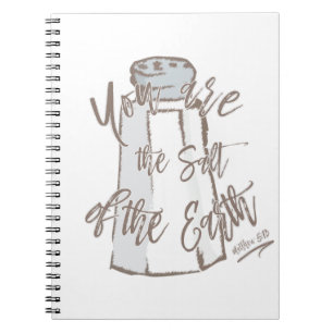 Je bent het zout van de aarde - Matthew 5:13 Notitieboek