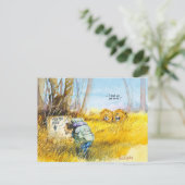 Je bent hier briefkaart (Staand voorkant)