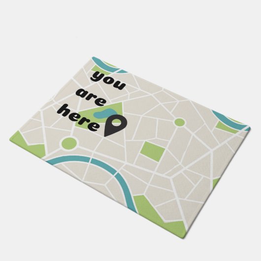 Je bent hier deurmat (Schuin)