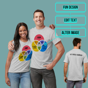 Je bent hier Dystopian Future Mashup Ver 03 T-shirt