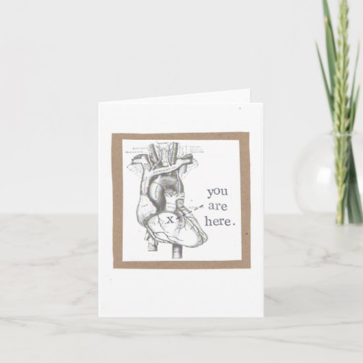 Je bent hier kaart (Voorkant)