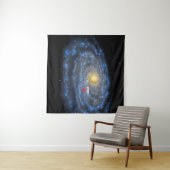 Je bent hier: Melkwegkaart Wandkleed (In Situ (horizontaal))