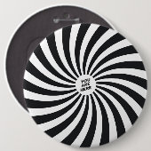 JE BENT HIER RONDE BUTTON 6,0 CM (Voorkant /achterkant)