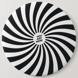 JE BENT HIER RONDE BUTTON 6,0 CM