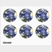 Je bent hier ronde sticker (Vel)