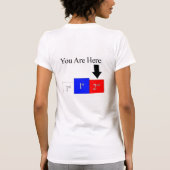 Je bent hier t-shirt (Achterkant)