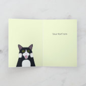 Je bent hoe oud een grappige kat over de heuvelver kaart (Binnen)