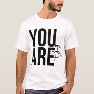 Je bent homoseksueel t-shirt