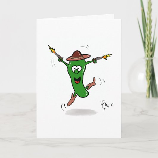 Je bent Hot wenskaart Bedankkaart (Voorkant)