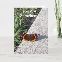 Je bent iemand gedicht kaart