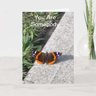 Je bent iemand gedicht kaart