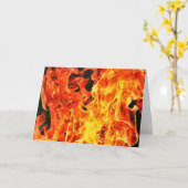 Je bent in brand gefeliciteerd met Kaart (Gele Bloem)