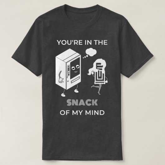 Je bent in de greep van mijn geest - grappige snac t-shirt (Design voorkant)