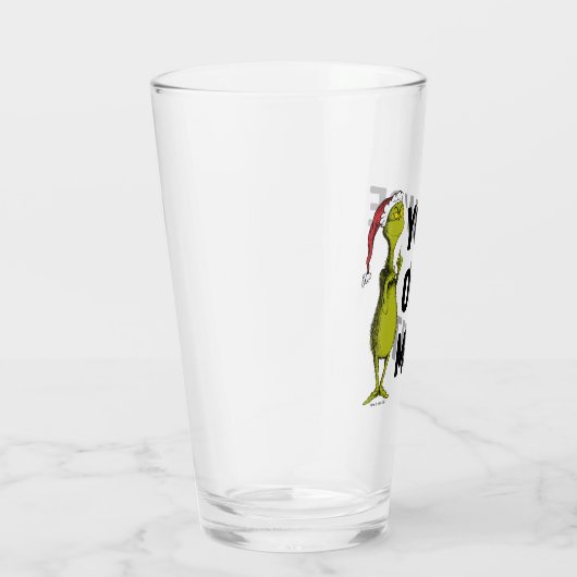 Je bent in de Stomme | Grinch Funny Glas (Rechts)