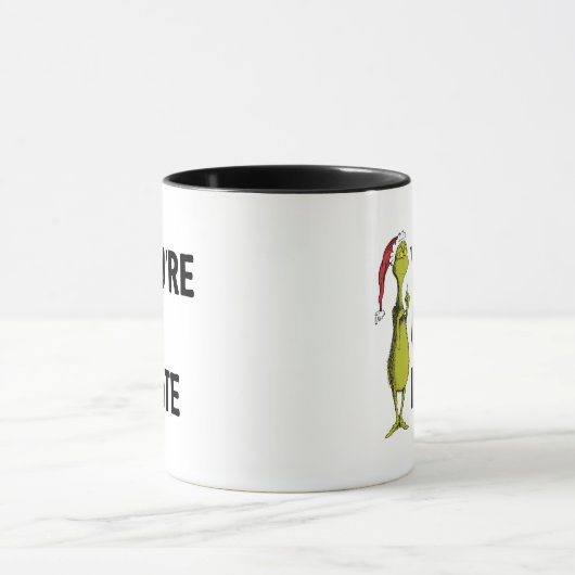 Je bent in de Stomme | Grinch Funny Mok (Midden)