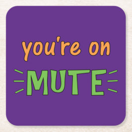 Je bent in de Stomme Kartonnen Onderzetters