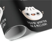 Je bent in een miljoen dikke dsom, donker BG Cadeaupapier (Rol Hoek)