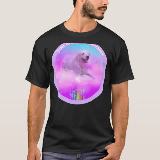 Je bent in mijn dromen holebi hond labrador regenb t-shirt
