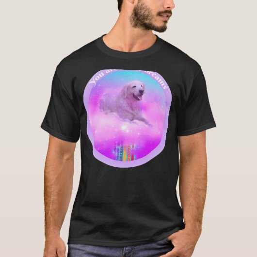 Je bent in mijn dromen holebi hond labrador regenb t-shirt (Voorkant)