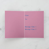 Je bent in mijn gebeden kaart (Binnen)