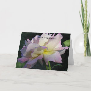 Je bent in mijn gebeden kaart