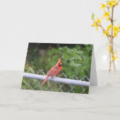 Je bent in mijn gebeden | Kardinaal Fotografiekaar Kaart (Gele Bloem)