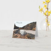 Je bent in mijn gedachten - Zorg en zorg Kaart (Gele Bloem)