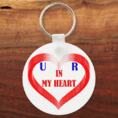 JE BENT IN MIJN HART SLEUTELHANGER (Voorkant)