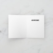 Je bent in mijn ongepaste gedachten grappig kaart (Binnen)