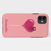 Je bent in mijn roze Lollypop Heart Love Case-Mate iPhone Case (Achterkant (horizontaal))