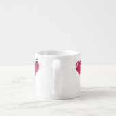 Je bent in mijn roze luipaard espresso kop (Achterkant)