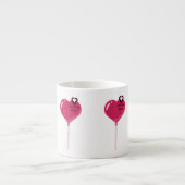 Je bent in mijn roze luipaard espresso kop (Voorkant)