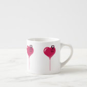 Je bent in mijn roze luipaard espresso kop (Rechts)