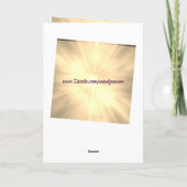 Je bent in onze gedachten, oma groet kaart (Achterkant)