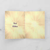 Je bent in onze gedachten, Regenboog Kaart (Binnen)