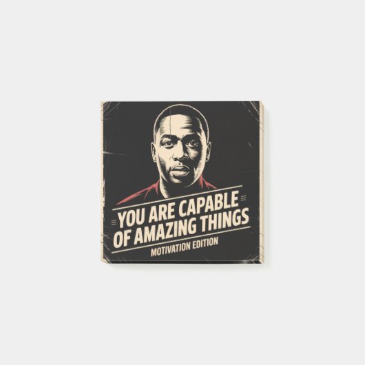 Je Bent in Staat Om Amazing Dingen Te Doen Post-it® Notes (Voorkant)