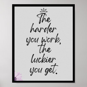 Je bent in staat om meer te doen dan je weet, Quot Poster