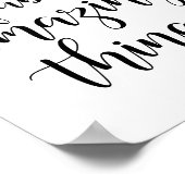 Je bent in staat om verbazingwekkende dingen te do poster (Hoek)