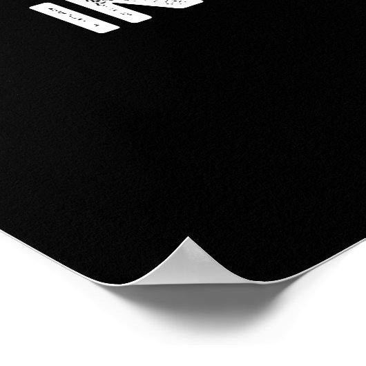 Je bent Incredi-bowl Funny Bowling Pun Dark BG Poster (Hoek)