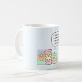 Je bent ingehuurd! koffiemok (Voorkant links)