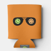 Je bent ingemaakt (pickleball humor) blikjeskoeler (Achterkant)